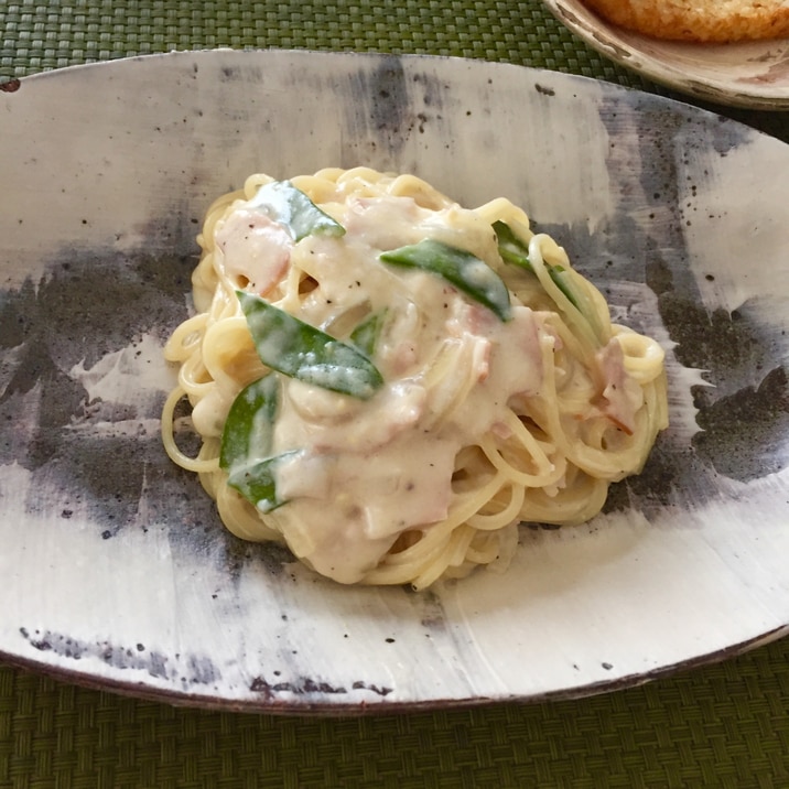 生クリーム不要 牛乳で濃厚味噌クリームパスタ レシピ 作り方 By Nozenkazra 楽天レシピ